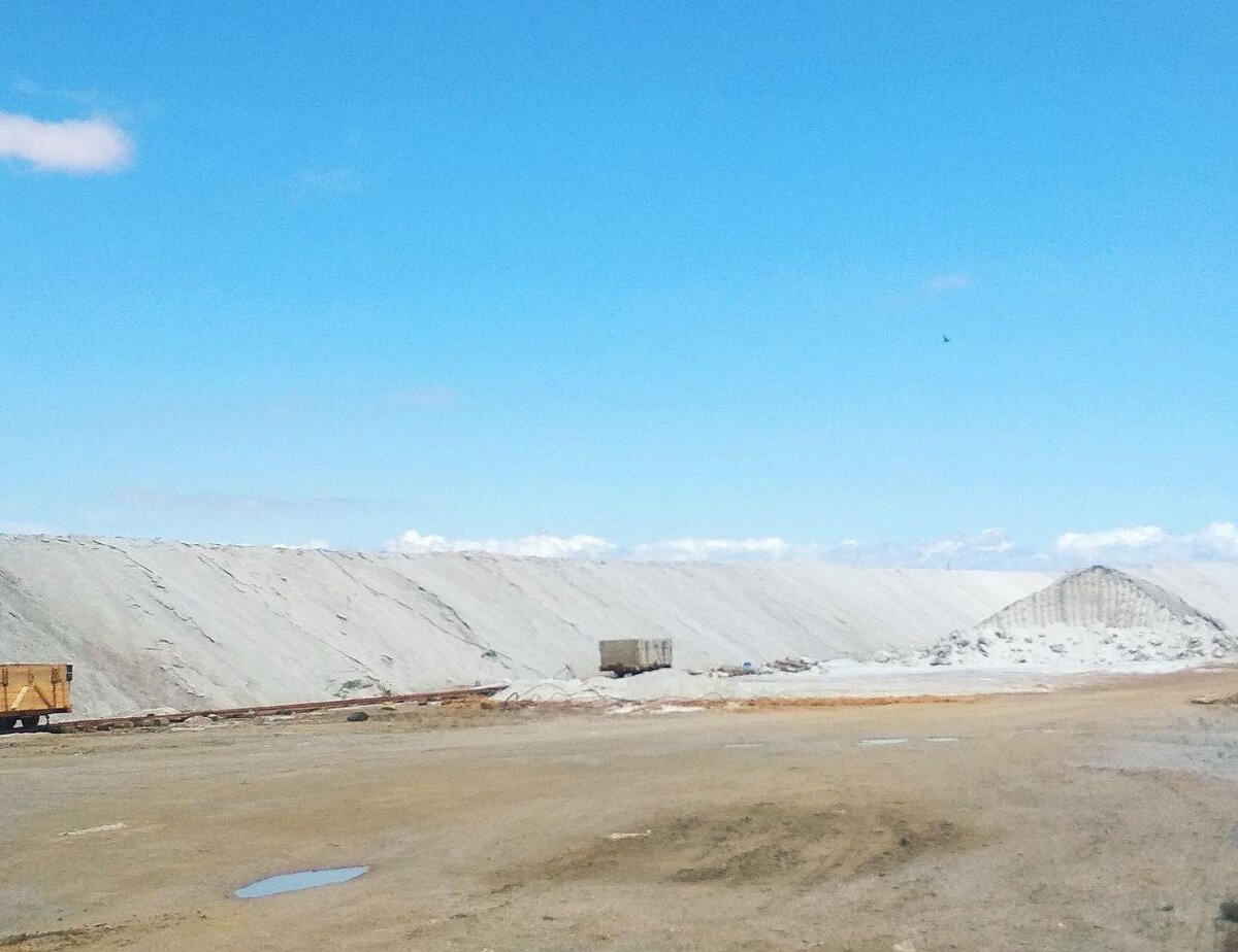 Месторождение соли в Крыму