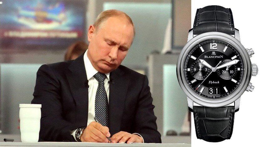 Какие часы у путина фото цена