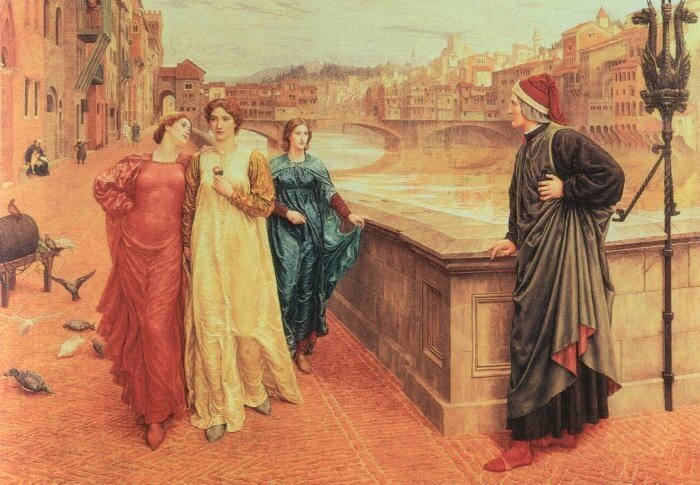 Henry Holiday's "Dante and Beatrice"