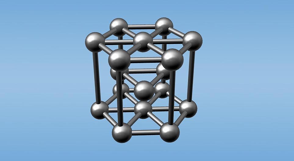Молекула марганца. ГПУ гексагональная плотноупакованная решетка. Гексагональная кристаллическая решетка магния. Гексагональная решетка цинка. Кристаллическая решетка Теллура.