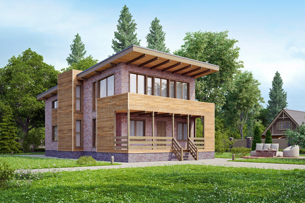  Проект дома "Афины" от компании "Теремъ"