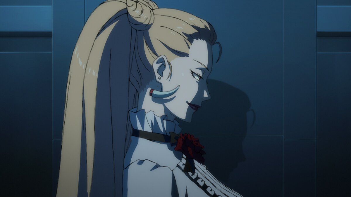 Свинья. Аниме «Война двенадцати». Не я ей дал это имя, весь сериал ее так звали...