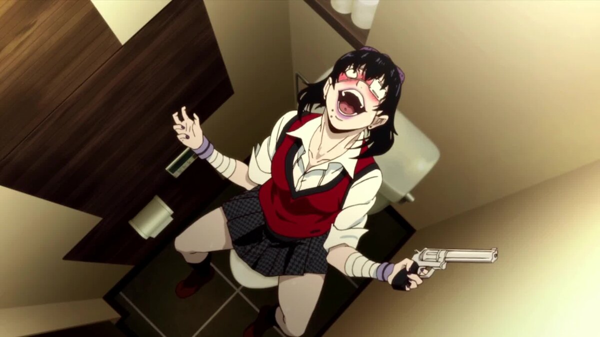 Мидари Икишима. Аниме «Безумный азарт».