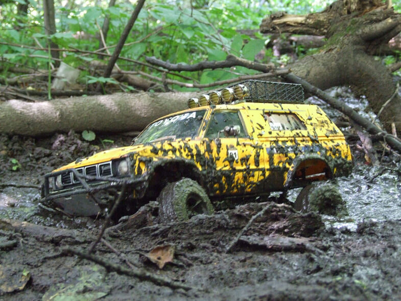 Она же в грязи