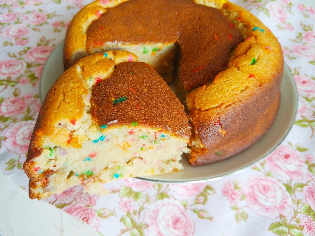 Лёгкий пирог к чаю