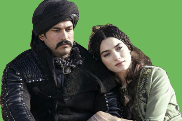Бали-бей и Салиха в сериале «Великолепный век»