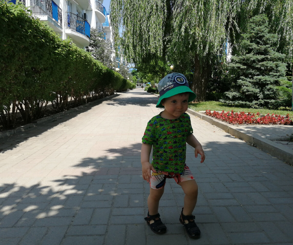 Центральная аллея. Санаторий "Рябинушка" 