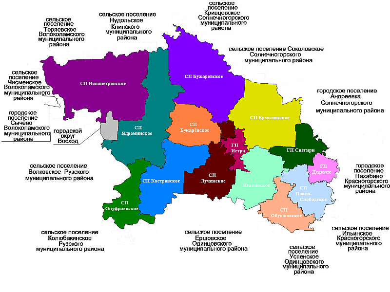 Избирательные округа московской области