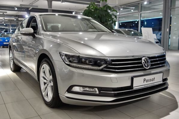 Volkswagen Passat B8 построен на платформе MQB