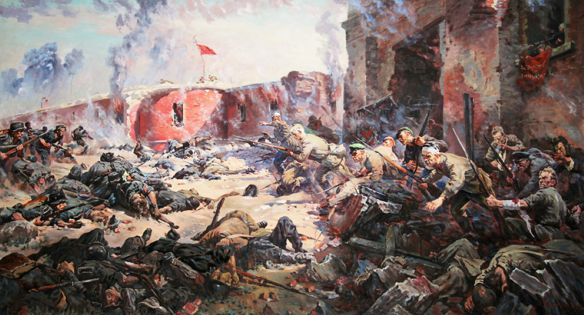 «Защитники Брестской крепости», художник Пётр Кривоногов.