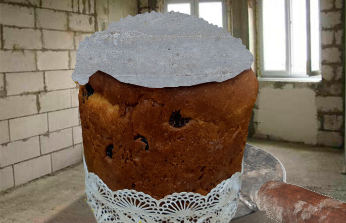 Отделка квартиры под "кулич"