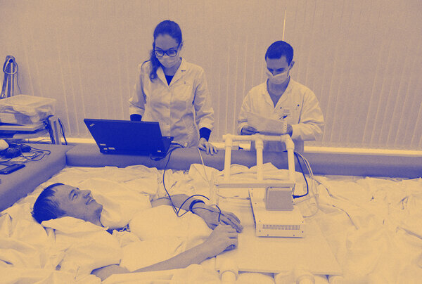 Исследование по модели «сухой» иммерсии \ Олег Волошин