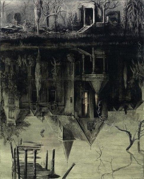 Картинка - соцсети. Художник Santiago Caruso.