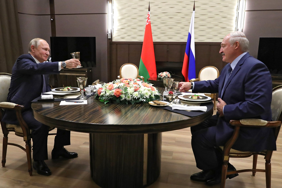 Переговоры с Александром Лукашенко, рабочий обед, 7.12.19
