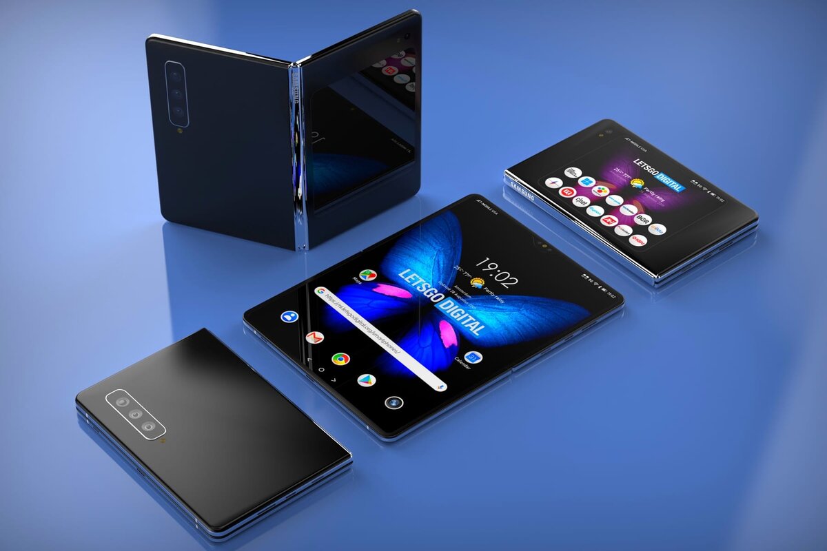 Samsung Galaxy Fold свободный источник. 