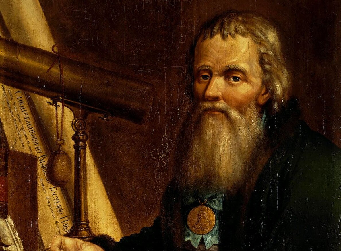 Портрет Ивана Петровича Кулибина , Автор: Веденецкий П. П. 1818 г.