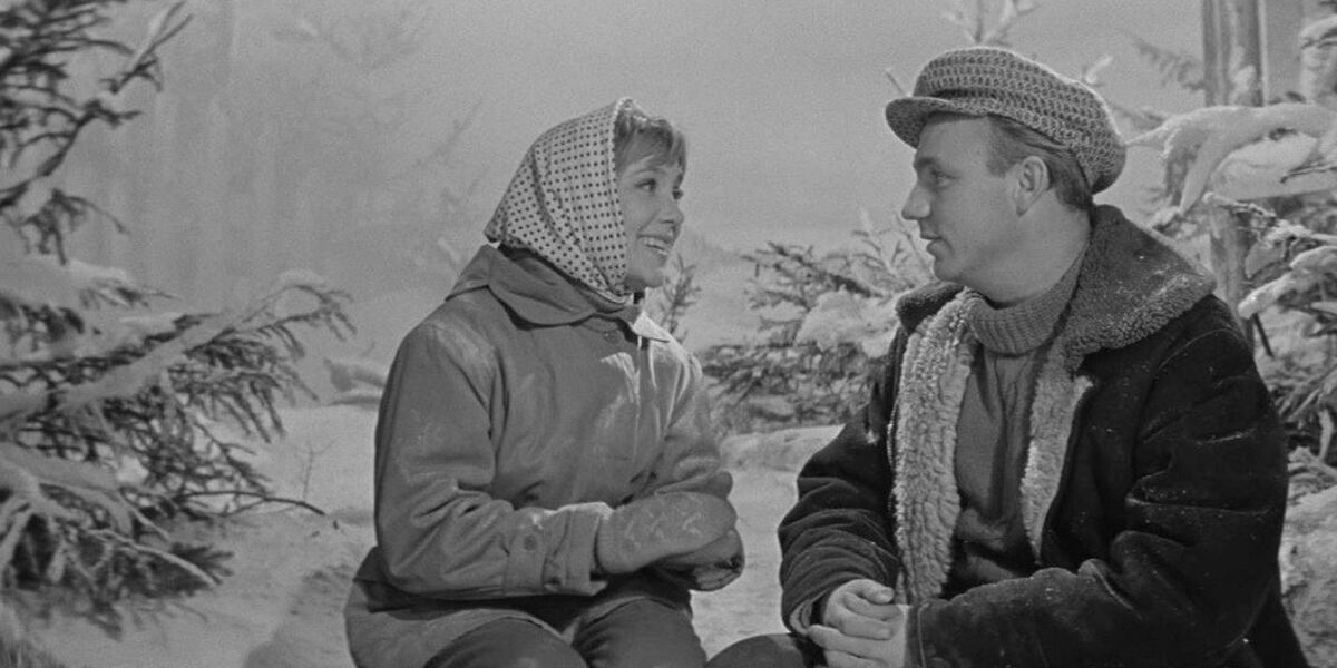 Надежда Румянцева и Николай Рыбников, кадр из фильма. Фото взято с сайта afisha.ru