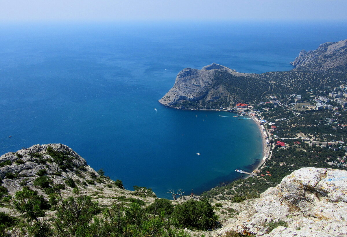 Новый Свет с горы Сокол