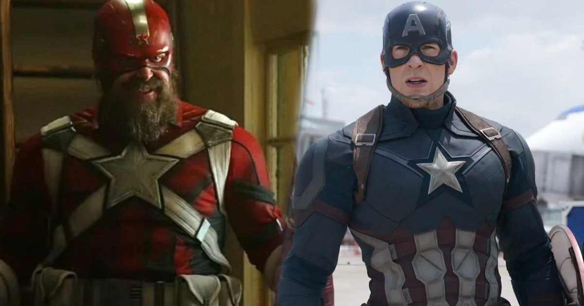 По комиксам, Красный Страж был создан, чтобы противостоять Капитану Америке