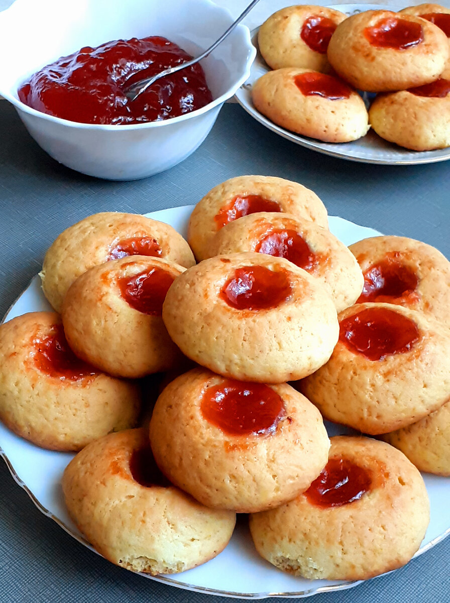 Печенье с джемом