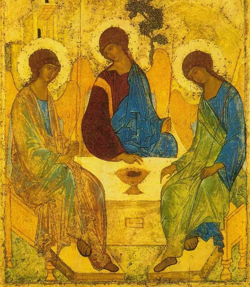 «Троица», А. Рублев