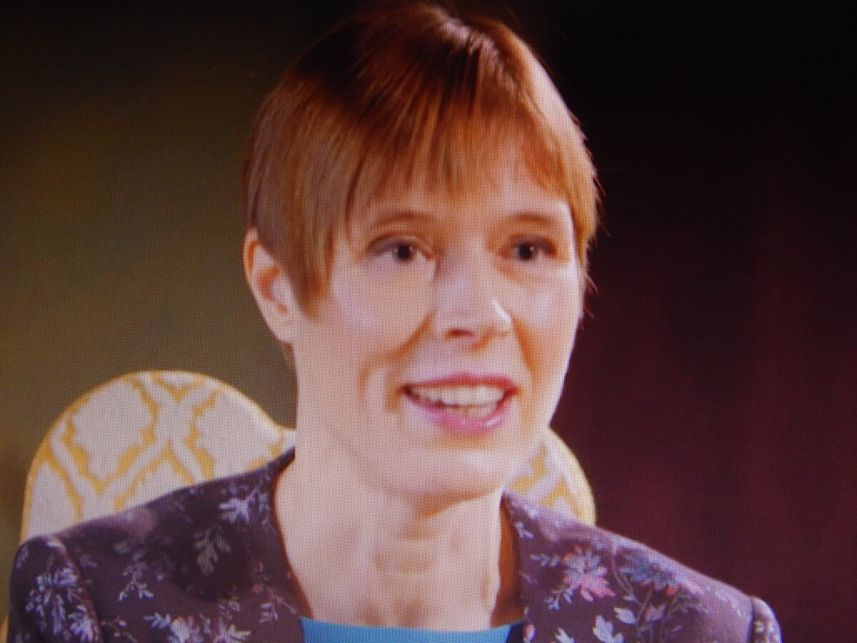 Президент Эстонии Керсти Кальюланд.