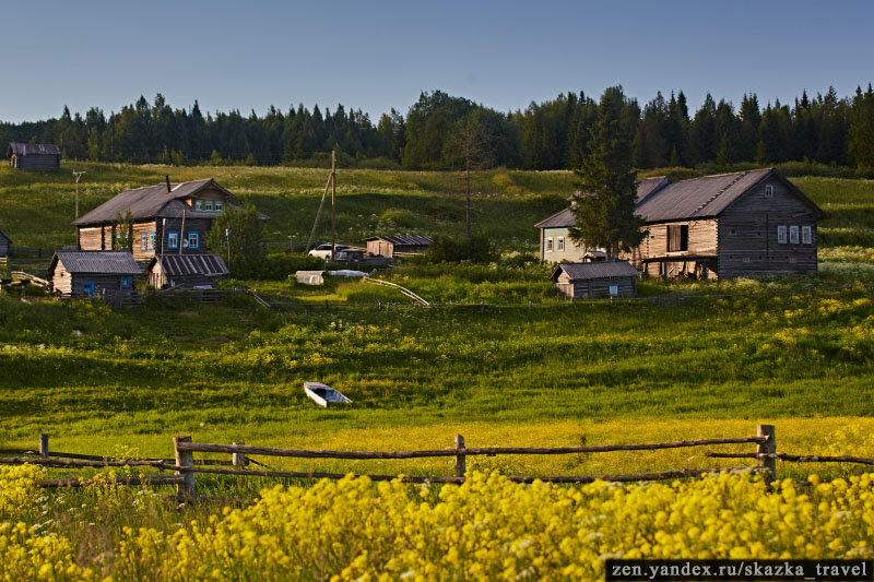 Деревни по пути