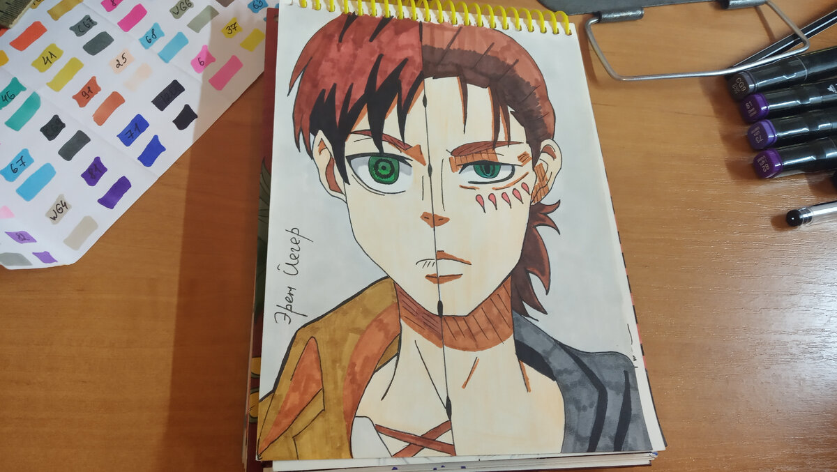 Эрен Йегер - аниме "атака титанов"