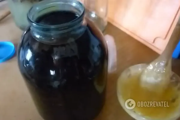 Настойка на скорлупе грецкого ореха 