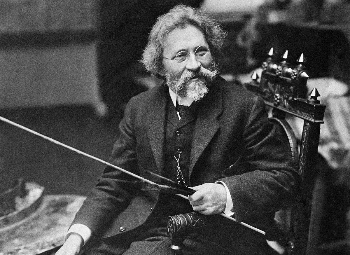 Илья Репин. Фотография 1909 года