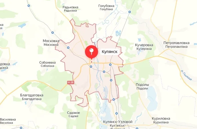 купянск чей сейчас контроль