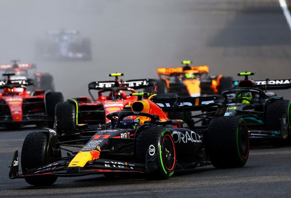    Зак Браун: Какая была бы борьба за титул с двумя Пересами в Red Bull!Getty Images / Red Bull Content Pool