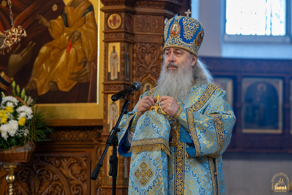 Митрополит Святогорский Арсений, викарий Донецкой епархии, наместник Свято-Успенской Святогорской Лавры