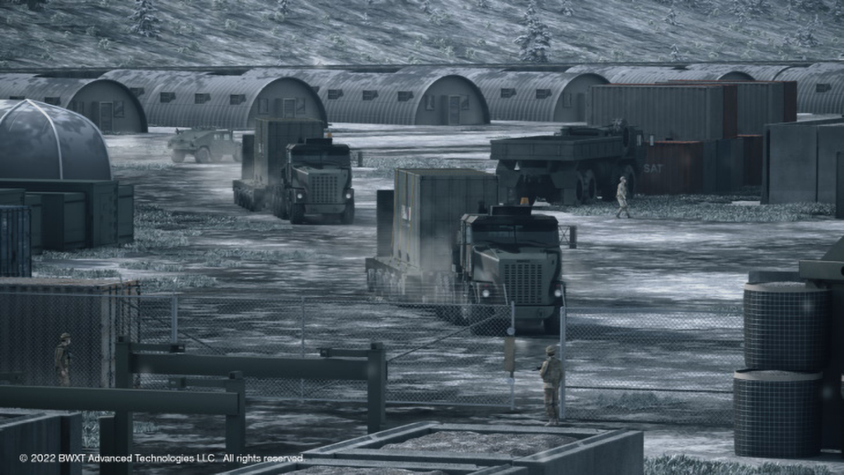 Модель проекта "Пеле"BWXT  📷
