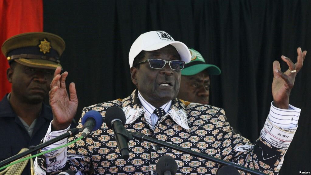  Президент Зимбабве Роберт Мугабе