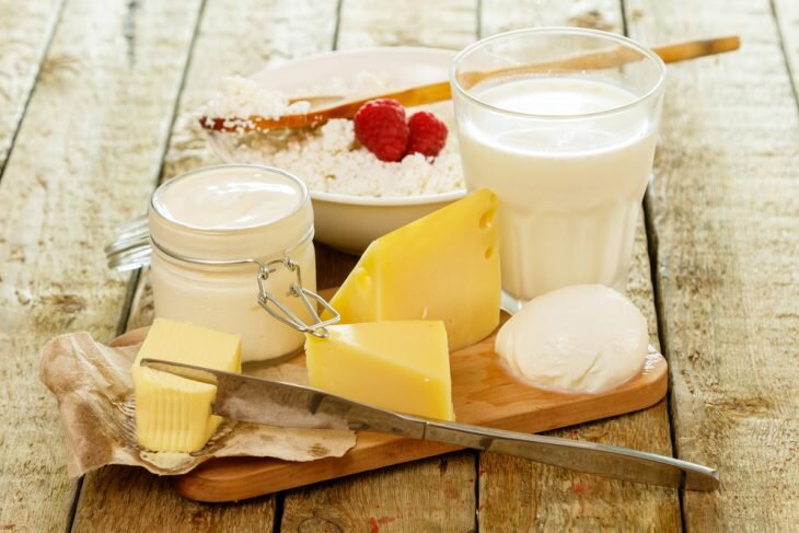 Молочные продукты должны входить в рацион питания лиц с третьей группой крови.