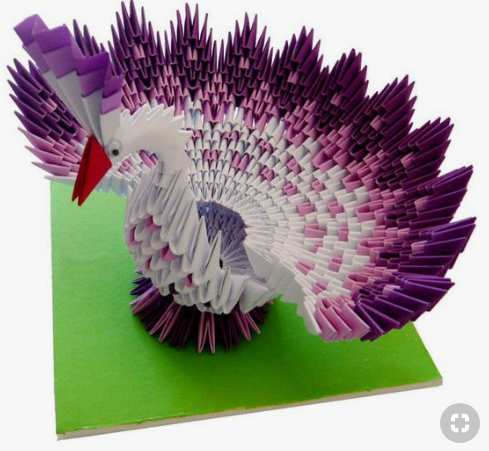 Поделки из модулей оригами своими руками: цветы и лебедь