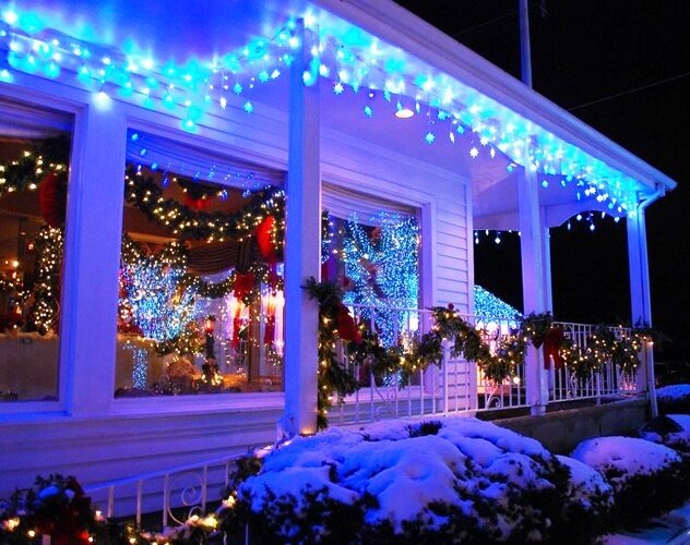 Новогодняя веранда