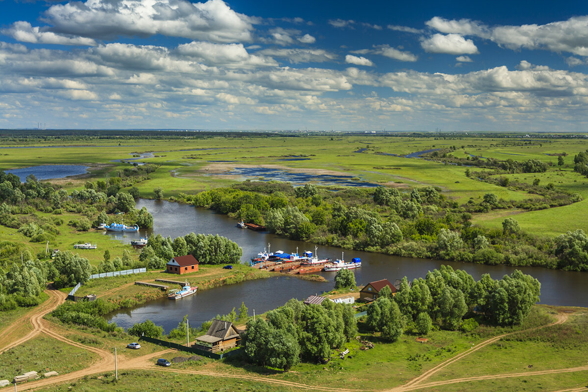 Елабуга, вид на пристань. Источник: tonkosti.ru
