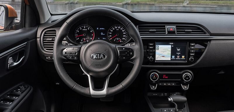 Фото интерьера Kia Rio