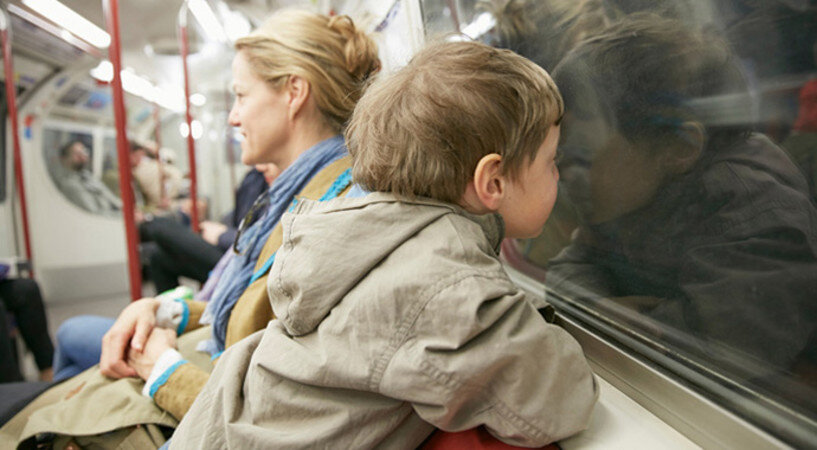 Многие пенсионеры ездят с внуками