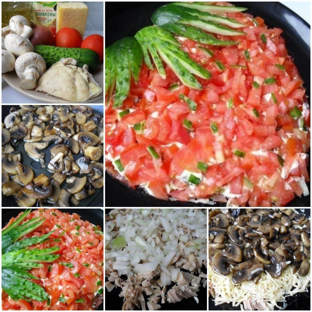очень вкусный салатик называется "клубничка"