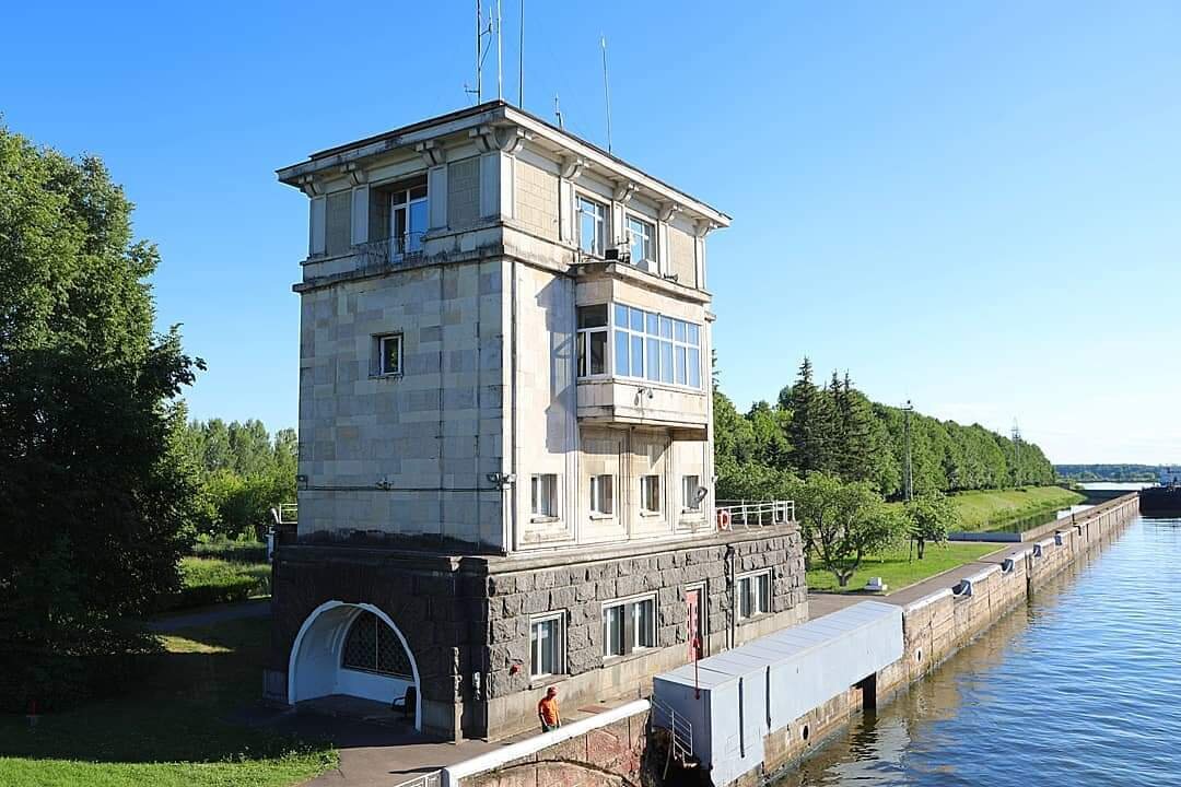 Самый большой шлюз на волге