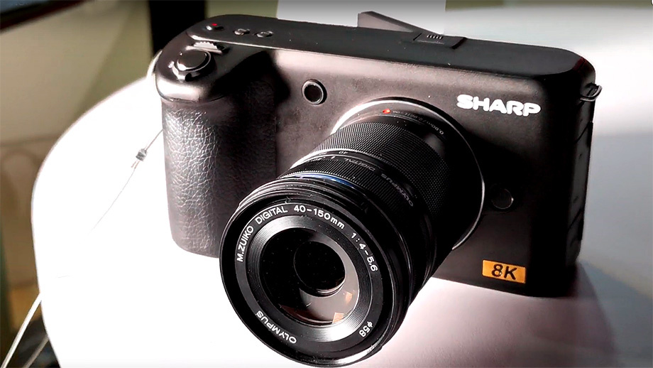 Камера Sharp 8K c датчиком Micro-4/3"