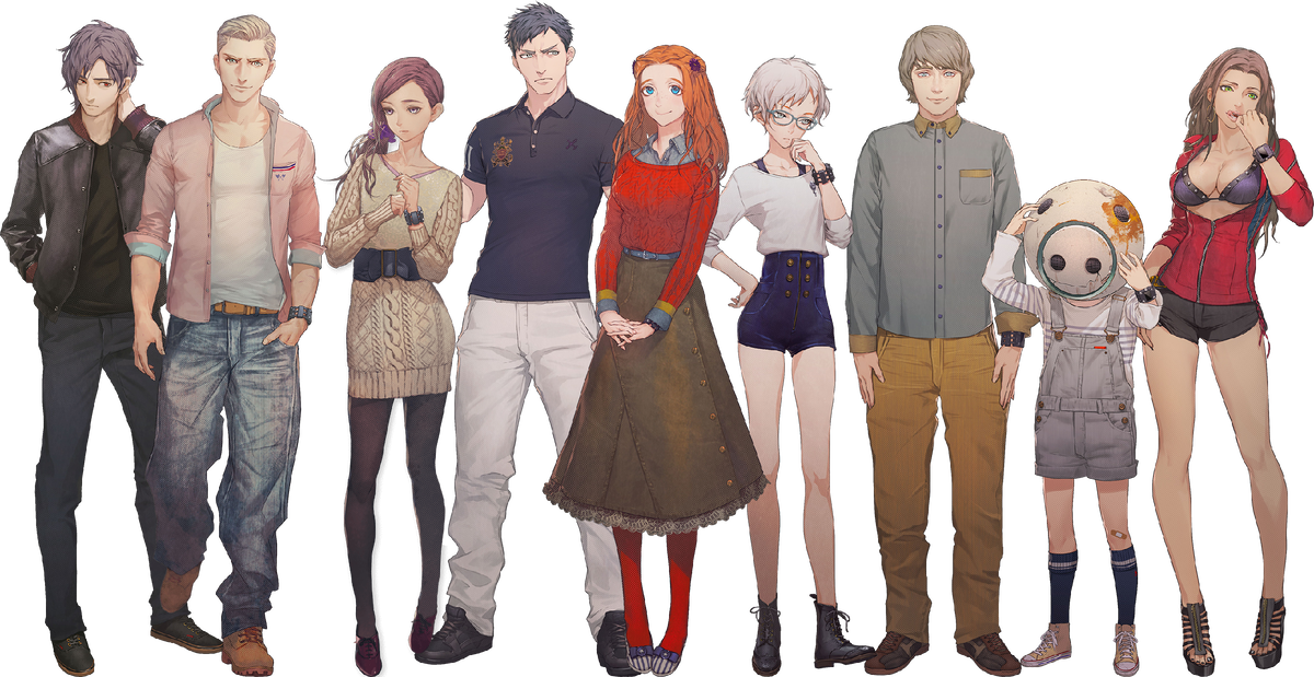 Nine persons. Zero Escape: 9 hours, 9 persons, 9 Doors. Zero time Dilemma. Zero Escape игра. Zero Escape Dilemma персонажи.