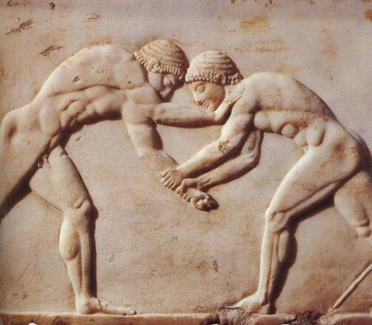 Состязание борцов