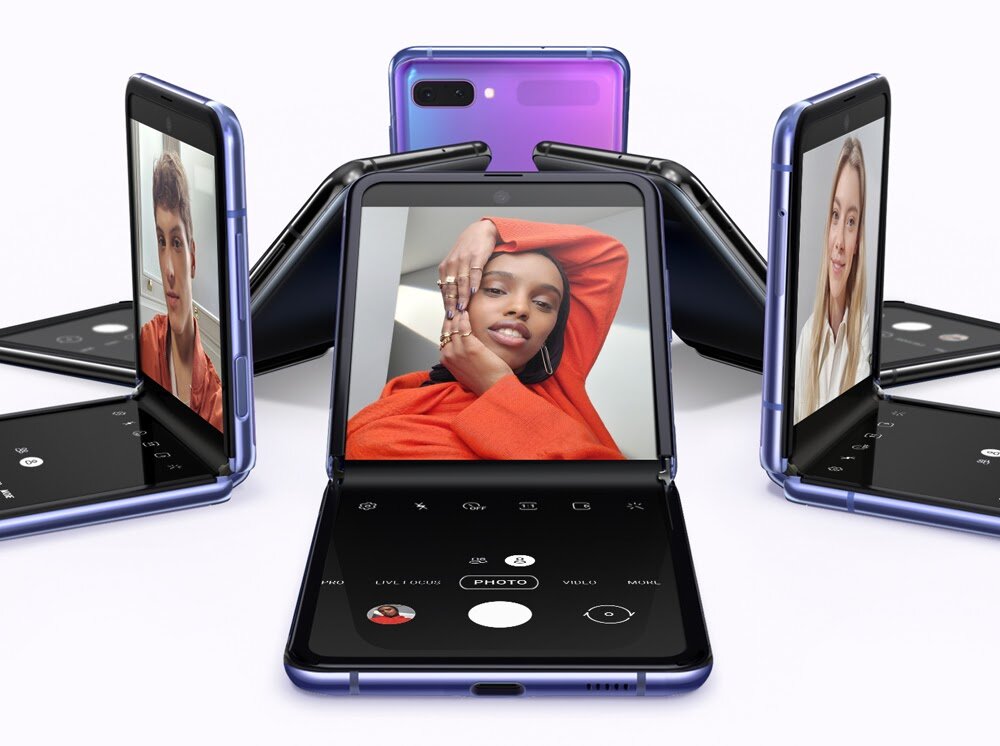 Смартфон раскладушка Samsung Galaxy Z Flip 5G
