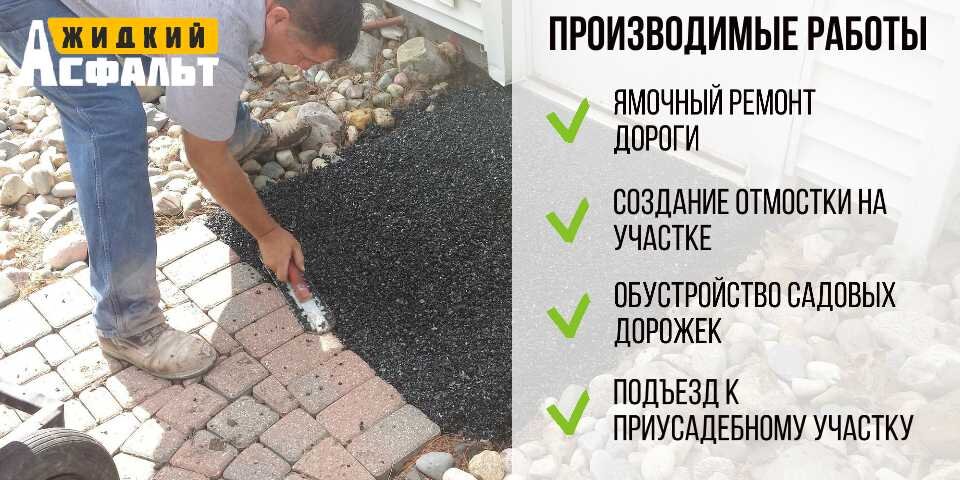 Производимые работы