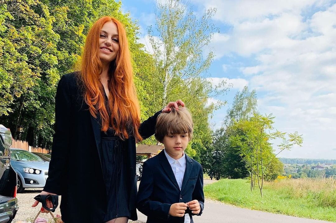 Ирина с сынишкой Матвеем (фото из личного блога)