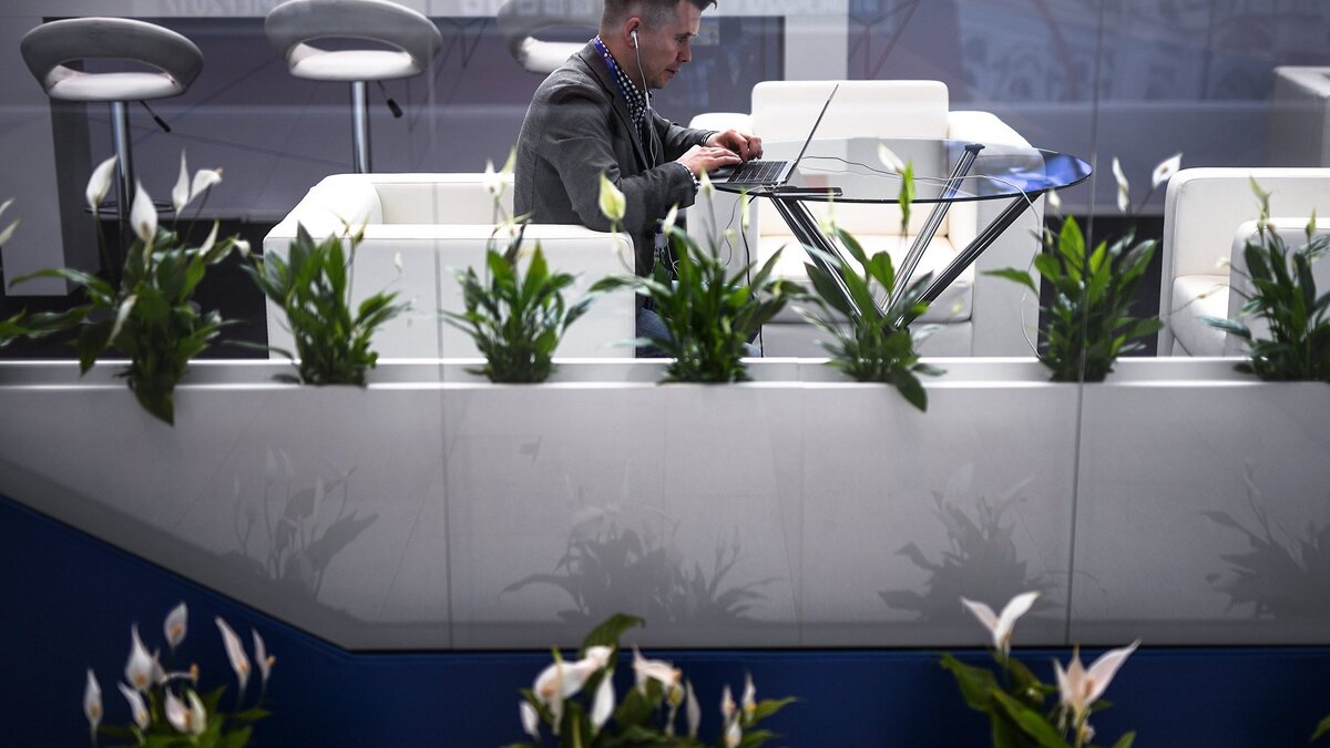    Работа вне офиса© РИА Новости . Владимир Астапкович